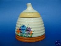 Clarice Cliff & Royal Doulton. BehivePotCrocusClariceCliff