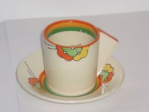 Clarice Cliff & Royal Doulton. ClariceCliffNEMESIACoffeeCupSaucer