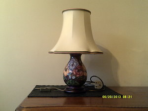 Home & New Items. MOORCROFTPANSYDESIGNLAMPWITHSHADE2