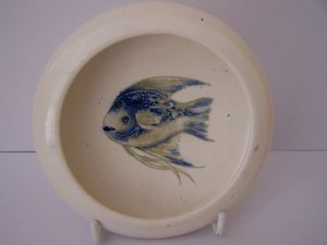 Moorcroft & Coalport. NEWREDFISHMOORCROFTBOWL