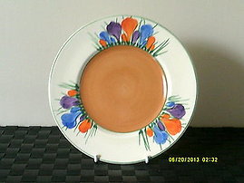 Clarice Cliff & Royal Doulton. AutumnCrocusClariceCliffPlate2  (old)